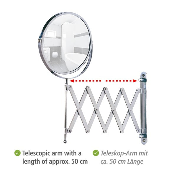 Kosmeetiline suurendav peegel Exclusive - Wenko-image-3