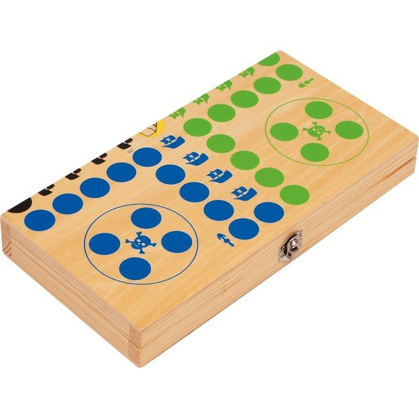 Puidust lauamäng Ludo Pirate Island - Legler-image-1