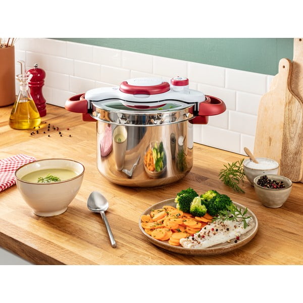 Roostevabast terasest survepott 6 l Clipso Minut Perfect - Tefal-image-1