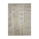 Hallikasbeež käsitsi kootud villane vaip 160x230 cm Lira - Flair Rugs