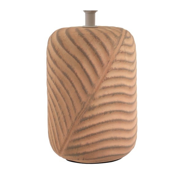 Kreem-tellisevärvi laualamp tekstiilist varjuga (kõrgus 39 cm) - Casa Selección-image-2