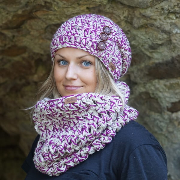 Käsitsi heegeldatud kaelasoojendaja Loodus - DOKE-image-1