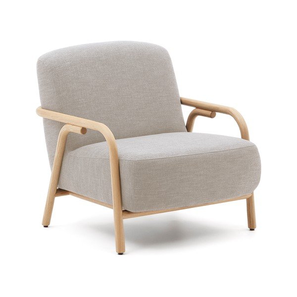 Beež tugitool Sylo - Kave Home