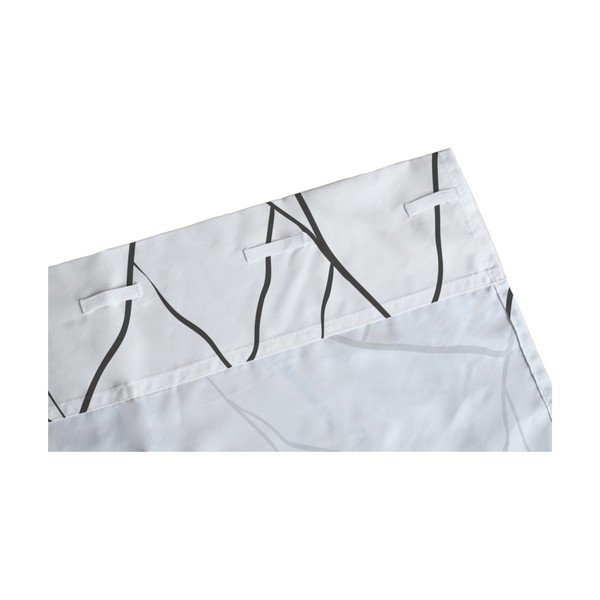 Must-valge puuvillasatiinist laste kardin 110x170 cm Be a Hero - Butter Kings-image-2