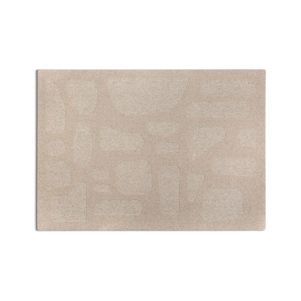 Hallikaspruun villane vaip 160x230 cm Archipelagio - Micadoni