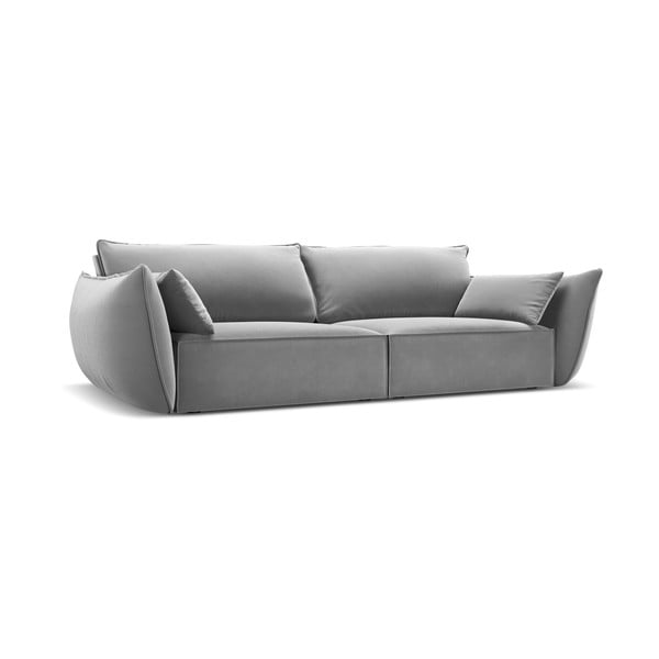 Helehall sametist diivan 208 cm Vanda - Mazzini Sofas-image-2