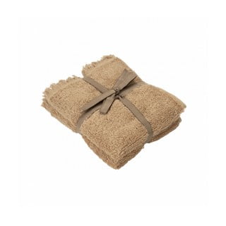 Helepruun puuvillased rätikud 2 tk 30x50 cm komplektis FRINO - Blomus