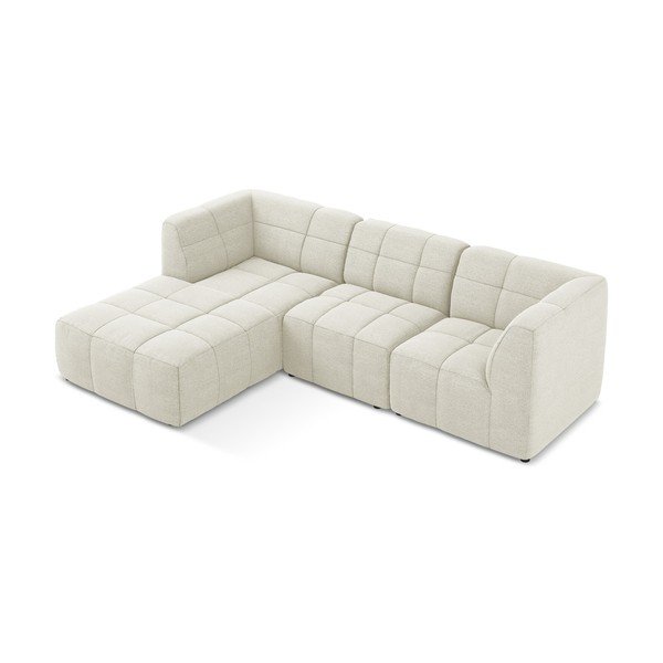 Beež nurgadiivan buklee kangast (vasak nurk/diivanvoodiga) Aloha - Makamii-image-3