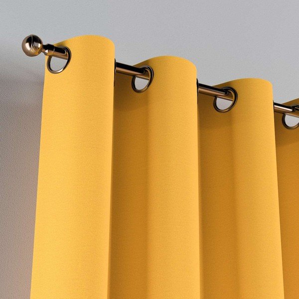 Kollane kardin 260x130 cm Happiness - Yellow Tipi-image-3