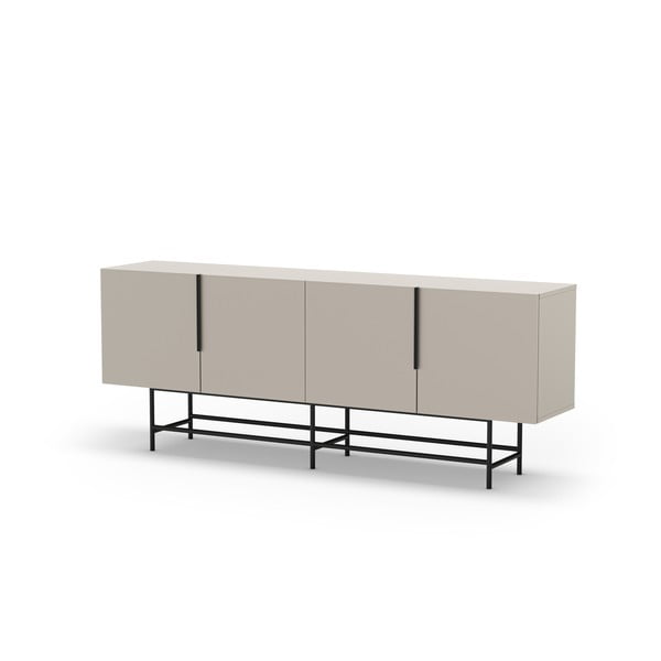 Kreem madal kummut 200x77,5 cm Eldia - Marckeric-image-4