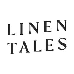 Linen Tales · Natural White Stripes · Laos
