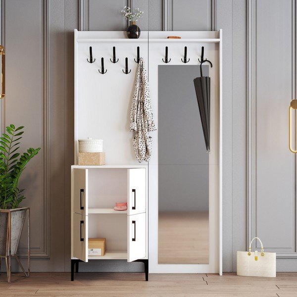 Valge koridori komplekt Berlin - Kalune Design-image-3