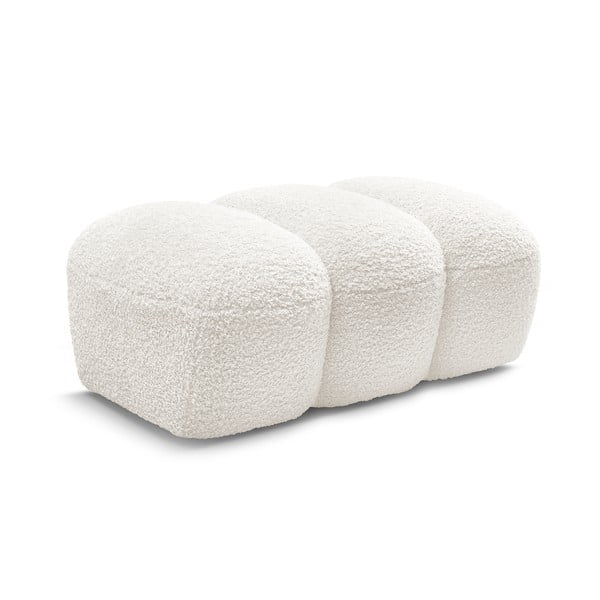 Valge buklee kangast jalapink Hippolyte - Bobochic Paris-image-3