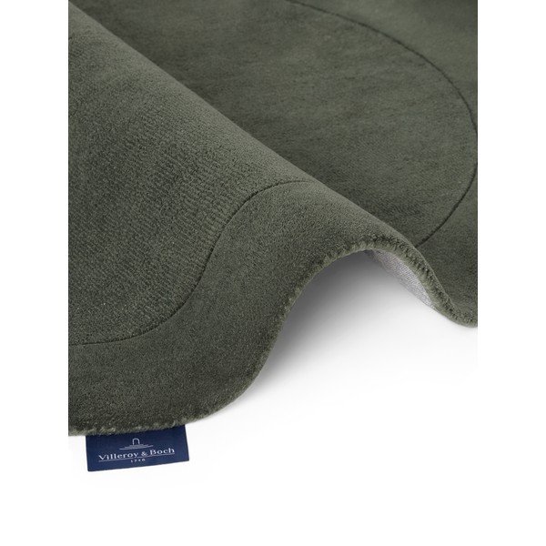 Tumeroheline käsitsi kootud ümmargune villasegu vaip ø 150 cm Kivi - Villeroy&Boch-image-4