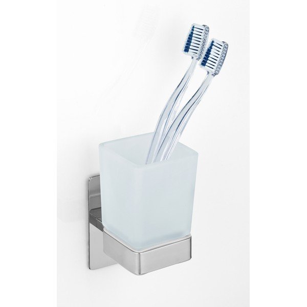 Isekinnituv klaasist hambaharjatops, läikiv hõbedane Genova - Wenko-image-1