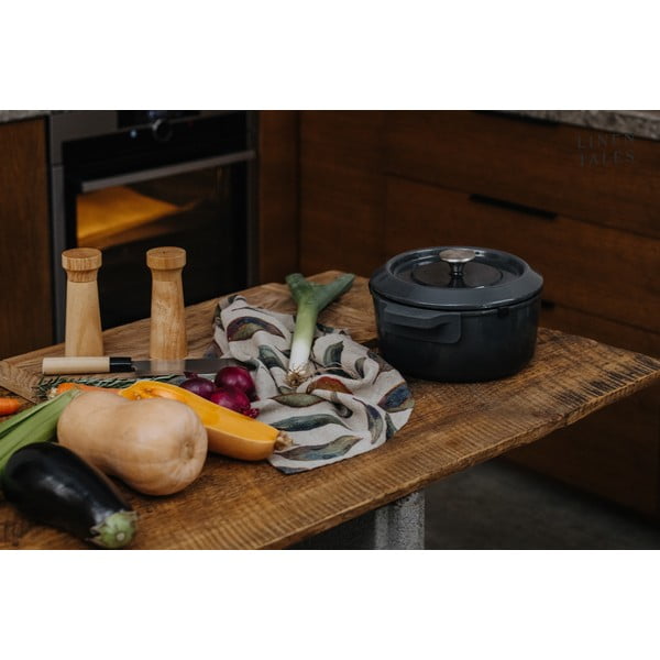 Linane rätik 65x65 cm Golden Fall - Linen Tales-image-3