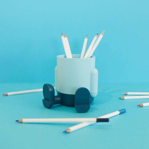 Plastikust kirjatarvete korrastaja Mr. Sitty - Balvi-image-1