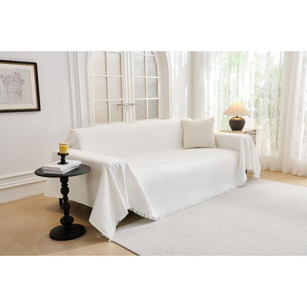  Valge 2-kohalise diivani kate Talo – Filumi-image-1