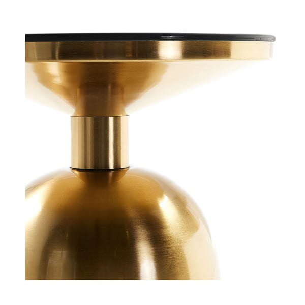 Kuldne kokkupandav laud, ø 37 cm Physic - Kave Home-image-3