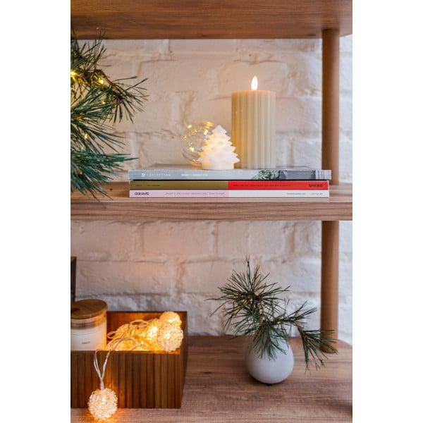 Valge jõuluvalgusti, 4 tk ø 6,5 cm Carla - Sirius-image-3