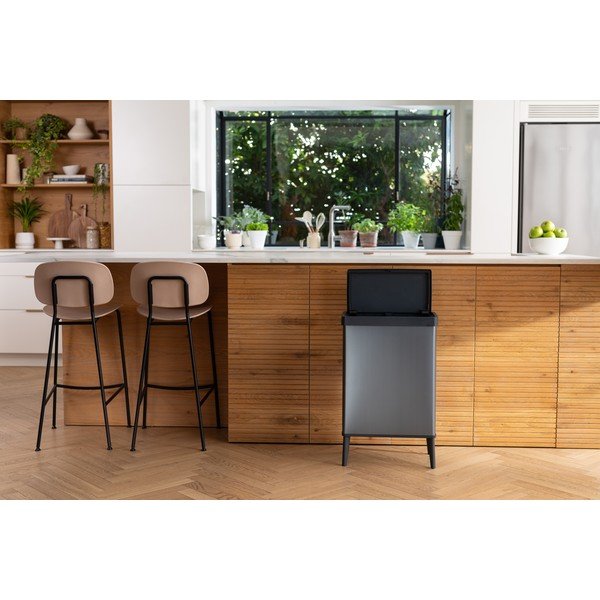 Sinine taaskasutatud plastikust prügikast 54 l Verto High - Curver-image-3