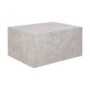 Beež marmorimitatsiooniga diivanilaud 60x80 cm Prague - House Nordic