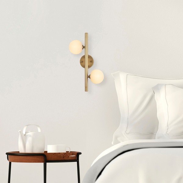 Kuldne seinavalgusti Domino - Opviq lights-image-1