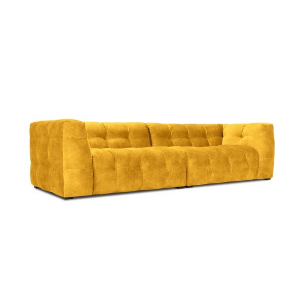 Kollane sametne diivan , 280 cm Vesta - Windsor & Co Sofas-image-3