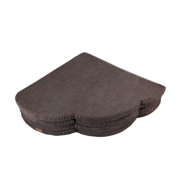 Pruun laste mängumatt 160x160 cm - Meowbaby-image-4