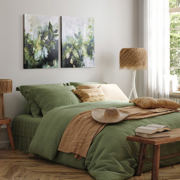 Käsitsi maalitud elementidega maalid 2 tk komplektis 50x70 cm Myrtle - Styler-image-2