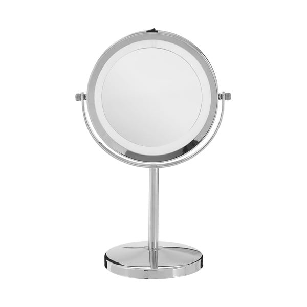 Kosmetické zrcadlo s LED světly Premier Housewares Clara, 17 x 33 cm