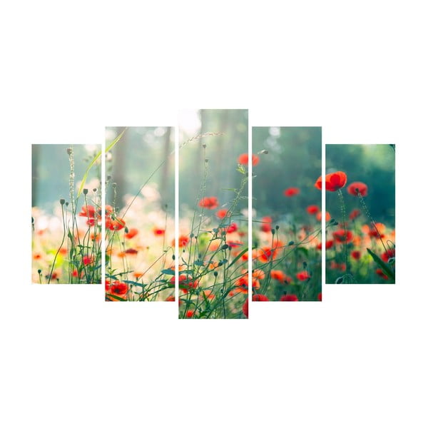 Vícedílný obraz na plátně Flower Garden
