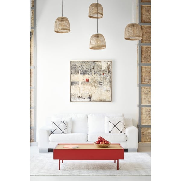 Tumepunane kohvilaud Arista - Teulat-image-1