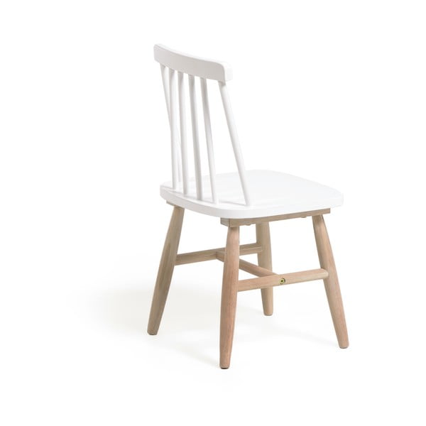 Valge kummipuust laste tool Kristie - Kave Home-image-4