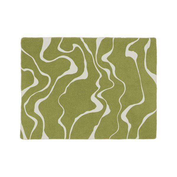 Roheline/kreemikas tekk 150x200 cm Felu - noo.ma