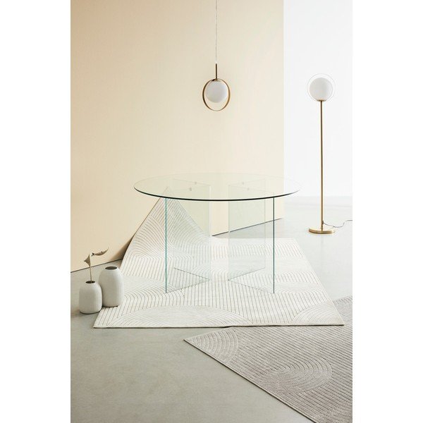 Klaasist ümmargune söögilaud ø 130 cm Iride - Bizzotto-image-1