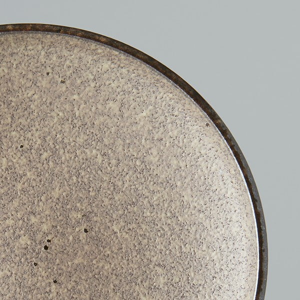 Beež keraamiline taldrik, ø 17 cm Earth - MIJ-image-2