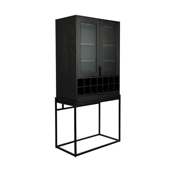 Mustast tammest veiniriiul 20 pudelile, 89x181 cm Travis - Zuiver-image-2