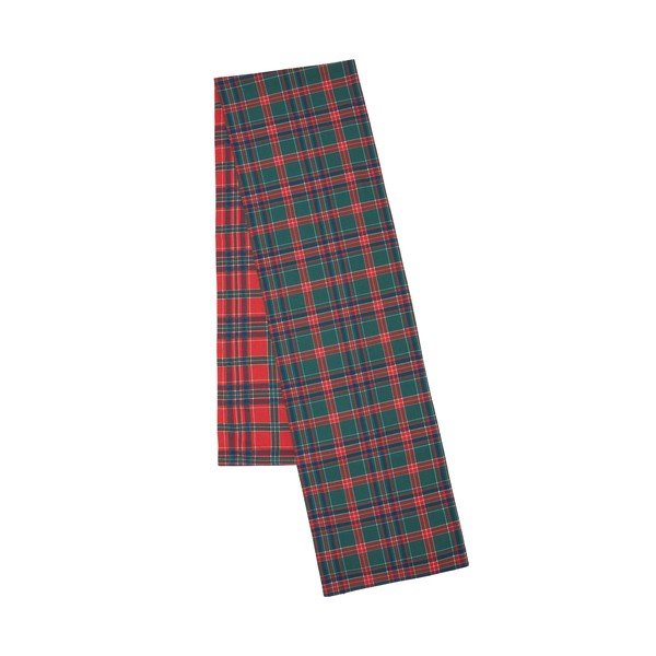 Puuvillane laualinik jõulumotiiviga 220x32 cm Christmas Tartan Check - Catherine Lansfield-image-3