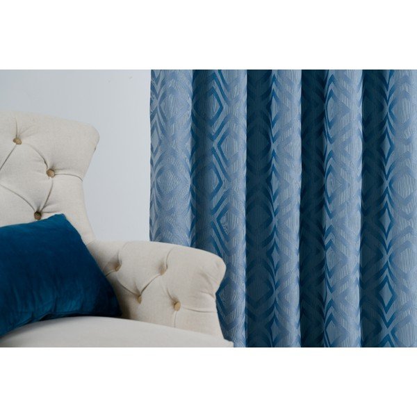 Sinine kardin 140x245 cm Giuseppe - Mendola Fabrics-image-3