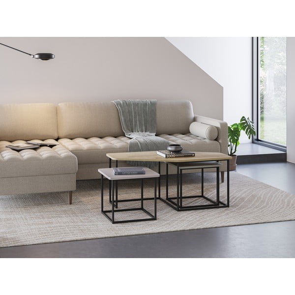 Diivanilauad 3tk komplektis 60x111,5 cm Zoya - Marckeric-image-1