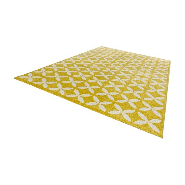 Žlutý koberec Mint Rugs Tiffany, 290 x 200 cm-image-1