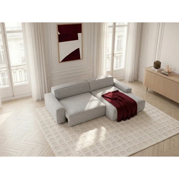 Hall diivanvoodi/elektrilise istmepikendusega nurgadiivan (paremas nurgas) Abel - Bobochic Paris-image-2