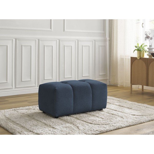 Sinine šenillist tumba Roxelane - Bobochic Paris-image-1