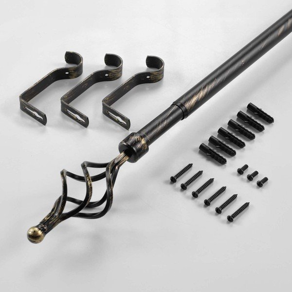 Metallist pikendatav kardinapuu 120 - 210 cm Tempo - douceur d'intérieur-image-4