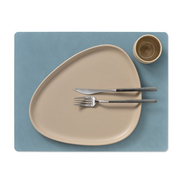 Öko-nahast lauamatt 35x45 cm Square L Nupo - LIND DNA-image-1