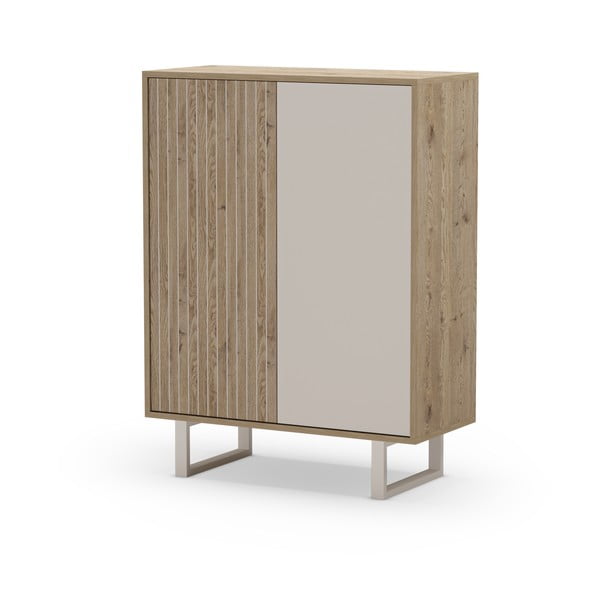 Hall-tammedekooriga kapp 90x120 cm Millay - Marckeric-image-2