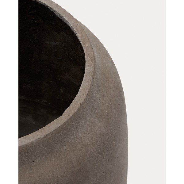 Betoonist kate lillepotile ø 53 cm Lira - Kave Home-image-4