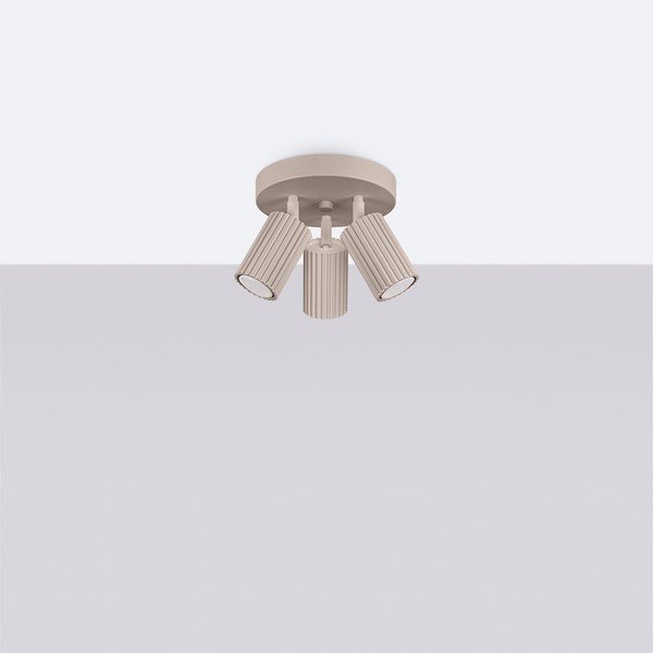 Hallikaspruun metallist kohtvalgusti Gleam - Sollux-image-2