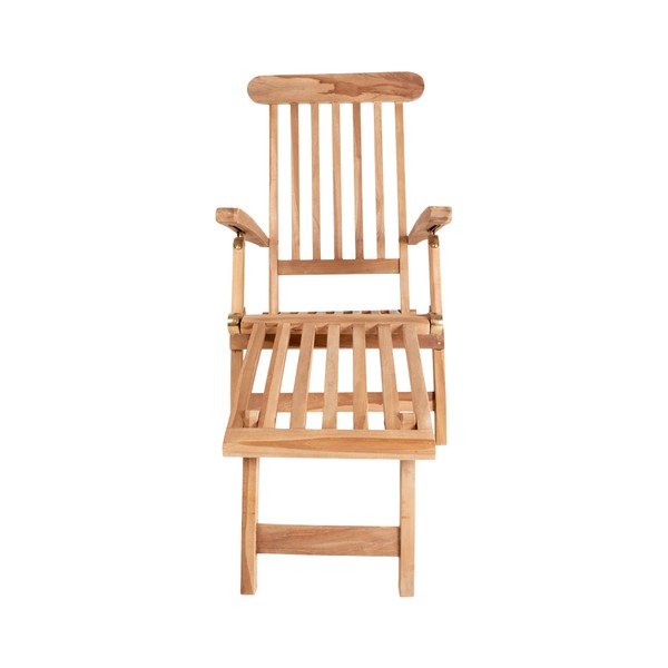 Teakpuust valmistatud lamamistool Arrecife - House Nordic-image-2